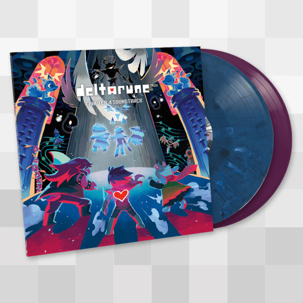 Toby Fox – Deltarune Chapter 4 Soundtrack (2 x Vinyl, LP, Album, Dark Sanctuary Blue & 2nd Sanctuary Purple)