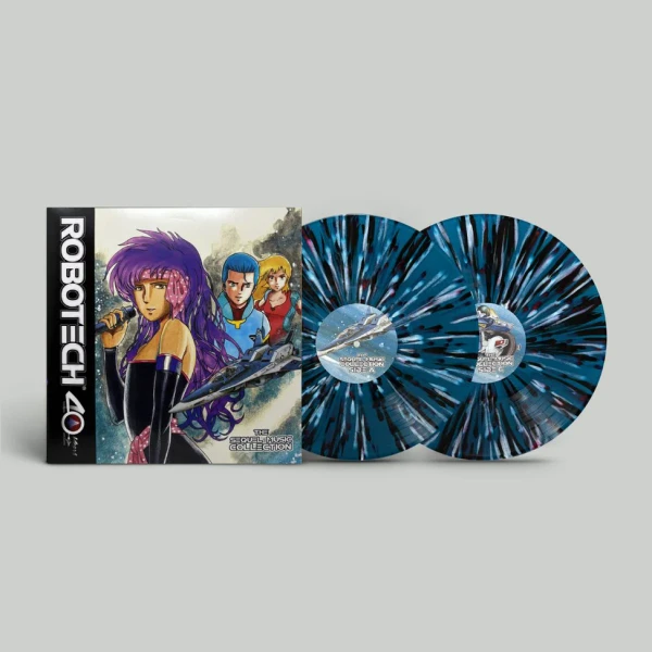 Various – Robotech: The Sequel Music Collection (2 x Vinyl, LP, Album, 40th Anniversary Edition, Exclusive Blue Splatter)
