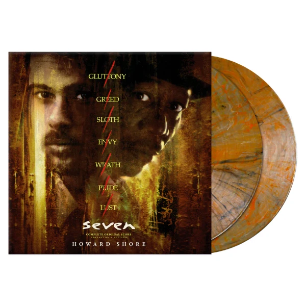 Howard Shore – SE7EN (Seven): Complete Original Score (2 x Vinyl, LP, Album, "What's In The Box" Swirl)