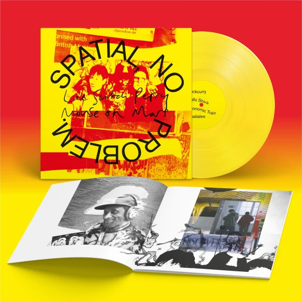 Lee "Scratch" Perry & Mouse On Mars – Spatial, No Problem. (Vinyl, LP, Album, Limited Edition, Yellow)