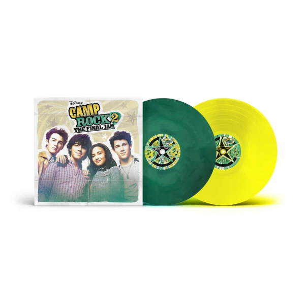 Various – Camp Rock 2: The Final Jam - Original Soundtrack (2 x Vinyl, LP, Album, Green & Yellow)