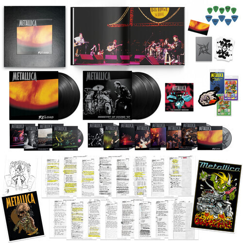 Metallica – ReLoad (5 x Vinyl, LP, 15 x CD, 4 x DVD, Album, Remastered, Super Deluxe Edition, Box Set)