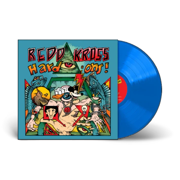 Redd Kross and Hard-Ons – Redd Kross/Hard-Ons (Vinyl, LP, Compilation, Limited Edition, Translucent Blue)