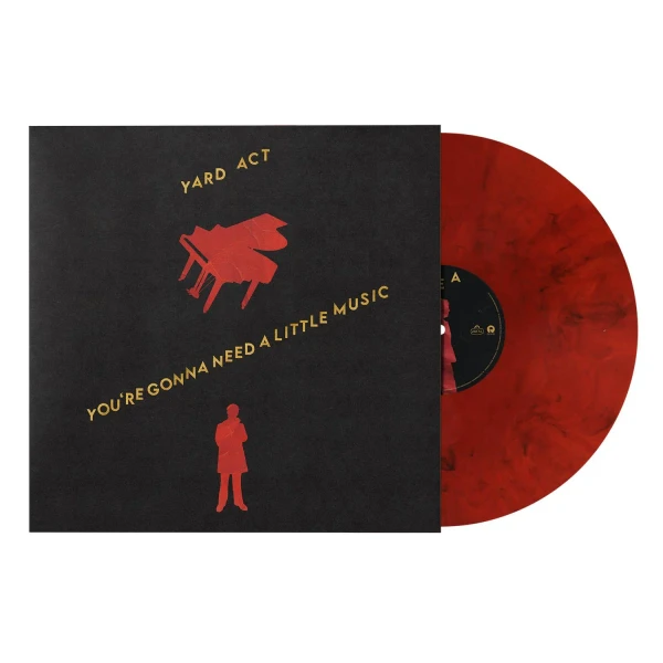 Yard Act – You're Gonna Need A Little Music (Vinyl, LP, Album, Limited Edition, Red & Black Smoke)