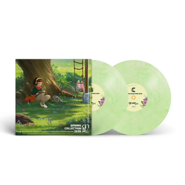 Various – Lofi Girl: Spring Collection 2026 (2 x Vinyl, LP, Compilation, Limited Edition, Light Green Marble)
