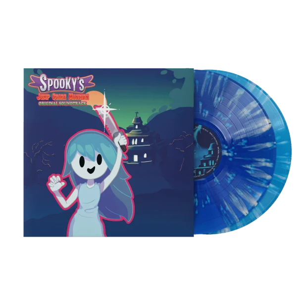 Various – Spooky's Jump Scare Mansion: Original Game Soundtrack (2 x Vinyl, LP, Album, Blue Splatter)