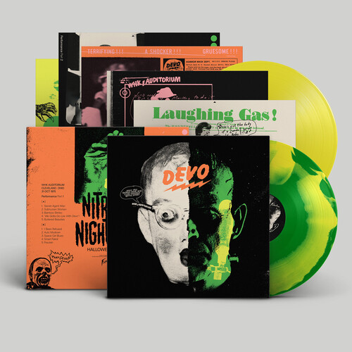 Devo – Nitrous Nightmare: Halloween Live '75 (2 x Vinyl, LP, Album, Limited Edition, "Laughing Gas")