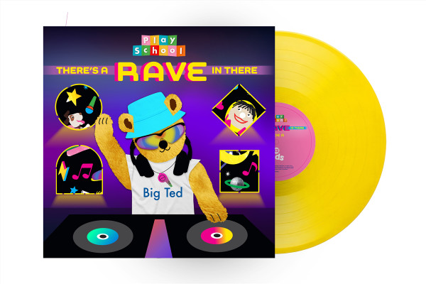 Play School – There's a Rave in There (Vinyl, LP, Album, 60th Anniversary, Limited Edition, Volvelle Wheel Yellow)