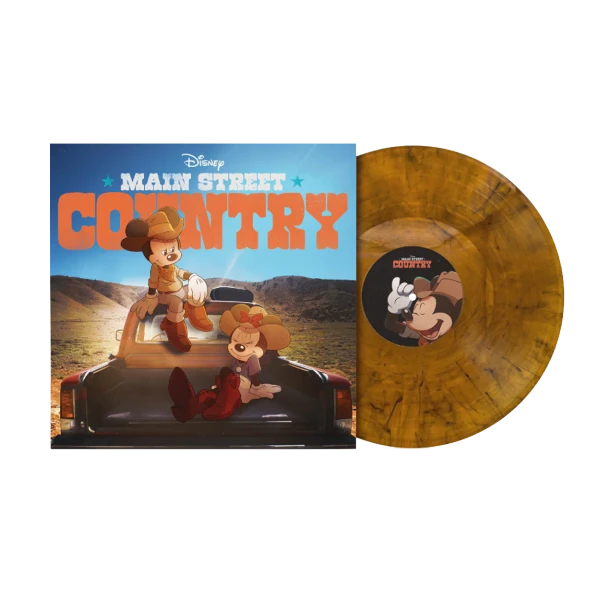 Various – Disney: Main Street Country (Vinyl, 12" EP, Smokey Amber)