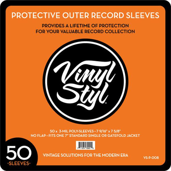 Accessories - Vinyl Styl 7" Poly Sleeves (Pack 50)