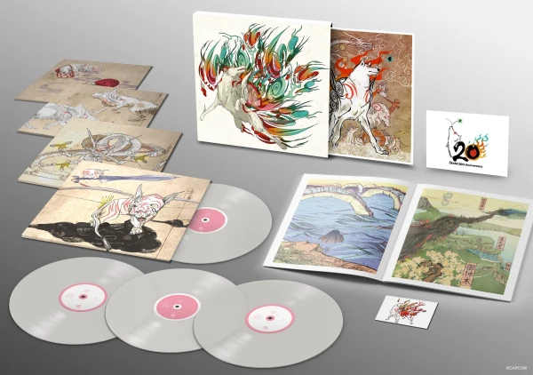 Various – ŌKAMI Original Soundtrack (4 x Vinyl, LP, Album, Frosted Clear, Box Set)