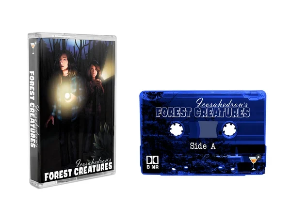 Icosahedron – Forest Creatures (Album, Cassette, Transparent Blue)
