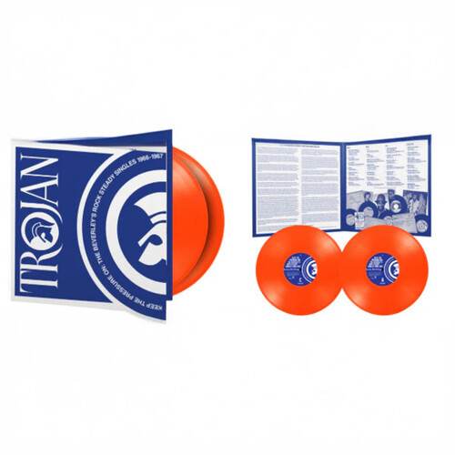 Various – Keep The Pressure On: The Beverley's Rock Steady Singles 1966 - 1967 (2x Vinyl, LP, Compilation, Orange)