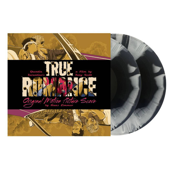 Hans Zimmer – True Romance: Original Motion Picture Score (2 x Vinyl, LP, Album, 45RPM, Limited Edition, Black & White Splatter)