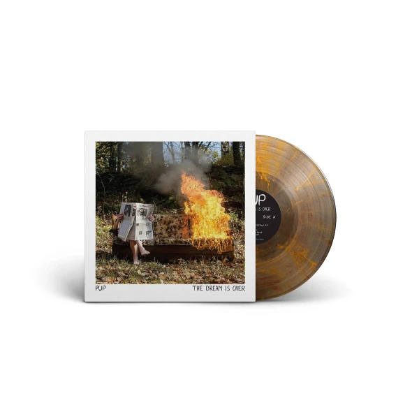 Pup - The Dream Is Over (Vinyl, LP, Album, 10th Anniversary Edition, Clear W/ Red & Orange Swirl)