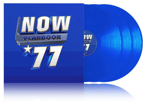 Various – Now Yearbook '77 (3 x Vinyl, LP, Compilation, Blue)