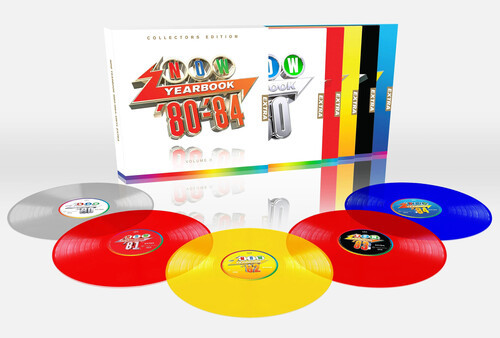 Various – Now Yearbook Extra '80-'84: Volume II (5 x Vinyl, LP, Compilation, Collectors Edition, Numbered, Coloured, Box Set)