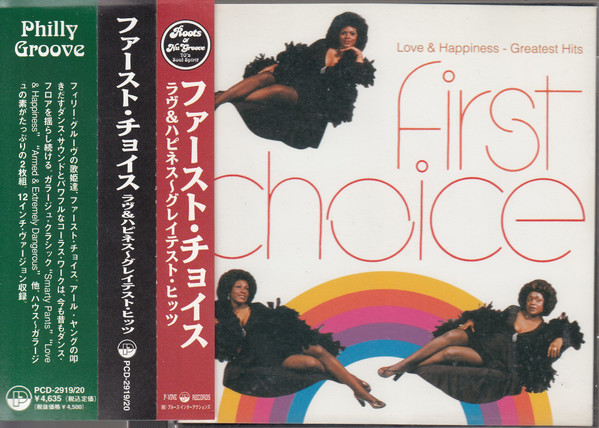 First Choice – Love & Happiness,  Greatest Hits, Used, 2 x CD, Album, Japan