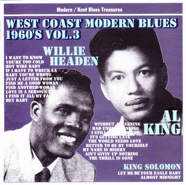 Various,  West Coast Modern Blues 1960's Vol. 3, Used, CD, Album, Japan