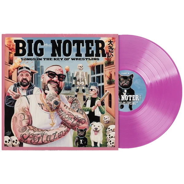 Big Noter – Songs In The Key Of Wrestling (Vinyl, LP, Album, Hot Pink)