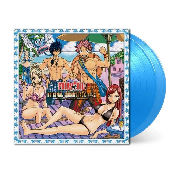 Yashuharu Takanashi – FAIRY TAIL: Original Soundtrack, Vol. 2 (2 x Vinyl, LP, Album, Clear Blue Sky)