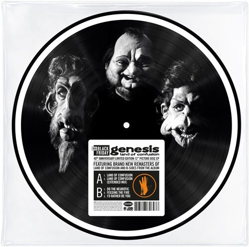 RSDBF2026 Genesis – Land of Confusion (Vinyl, 12" Single, Remastered, 40th Anniversary Edition, Picture Disc)