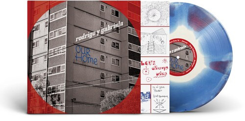 Rodrigo Y Gabriela – OurHome (Vinyl, LP, Album, Limited Edition, White On Blue On Red)