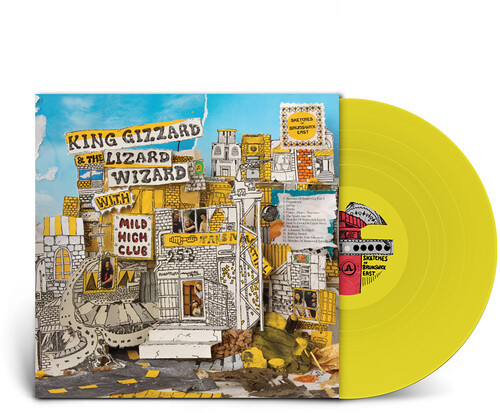 King Gizzard & The Lizard Wizard with Mild High Club – Sketches Of Brunswick East (Vinyl, LP, Album, Yellow)