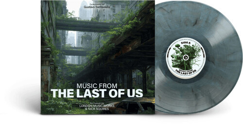 London Music Works, Nick Squires – Music from The Last of Us (2 x Vinyl, LP, Album, Blue & Gray Marble)