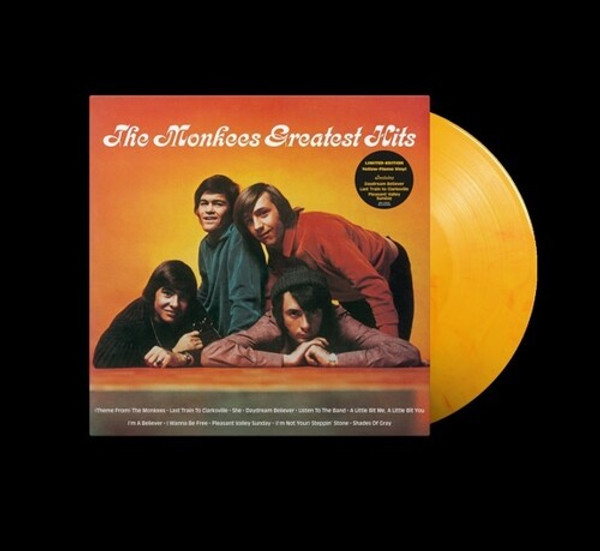 The Monkees – Greatest Hits (Vinyl, LP, Compilation, Limited Edition, Yellow Flame)