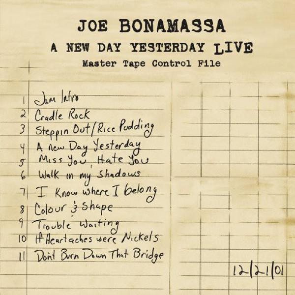Joe Bonamassa - A New Day Yesterday Live (VINYL LP)
