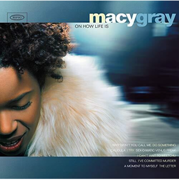 Macy Gray ‎– On How Life Is   (BLUE VINYL LP)