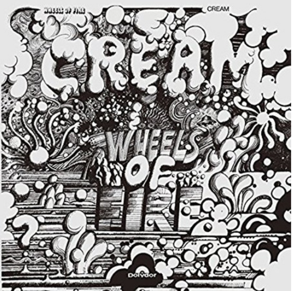 Cream ‎– Wheels Of Fire    (2 × Vinyl, LP, Album, Reissue, 180 Gram )