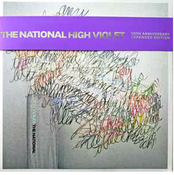 The National, ‎– High Violet, (10th Anniversary Expanded Edition).   (3 × Vinyl, LP, Album, Limited Edition, Reissue, White & Purple (Violet) Marbled)