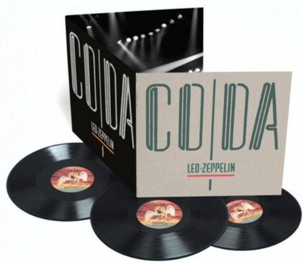 Led Zeppelin ‎– Coda.   (3 × Vinyl, LP, Album, Deluxe Edition, Reissue, Remastered, Embossed Sleeve)