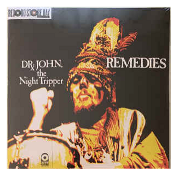 RSD 2020. Dr. John, The Night Tripper ‎– Remedies.    (Vinyl, LP, Limited Edition, Reissue, Stereo, Mardi Gras splatter vinyl). AVAILABLE IN STORE ONLY 26-9-20