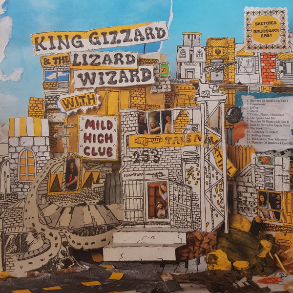 King Gizzard And The Lizard Wizard With Mild High Club ‎– Sketches Of Brunswick East (Vinyl, LP, Album, Limited Edition, Rancid Rainwater Eco-Wax)