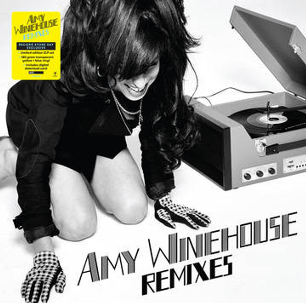 Amy Winehouse - Remixes (2 x Vinyl, LP, Album, Limited Edition, Transparent Blue & Yellow, 180g)