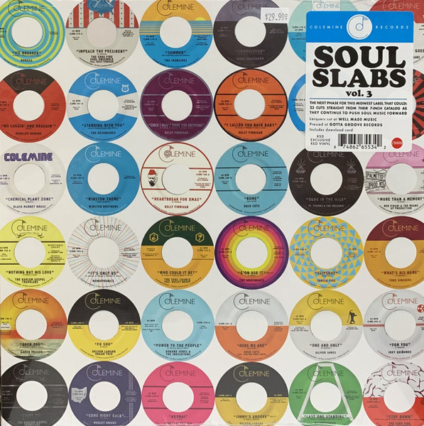 RSD2021 Various Artists - Soul Slabs Vol. 3 (2 x Vinyl, LP, Compilation, Limited Edition, Red)