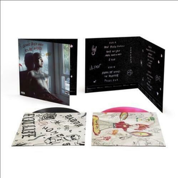 Lil Peep - Come Over When You're Sober Part 1 & 2 (2 x Vinyl, LP, Album, Deluxe Edition, Pink/Black)