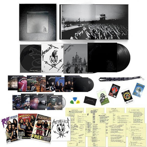 Metallica - Metallica (6 x Vinyl, LP, Album, 14 x CD, 6 x DVD, Deluxe Edition, Numbered, Boxset)