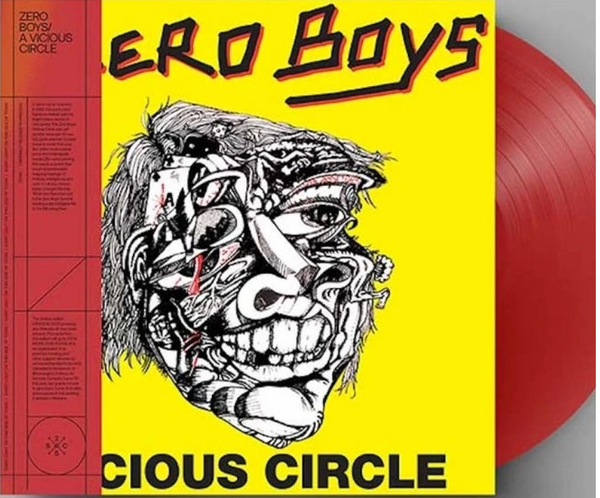 Zero Boys – Vicious Circle   (  Vinyl, LP, Album,  Remastered, Red Opaque)