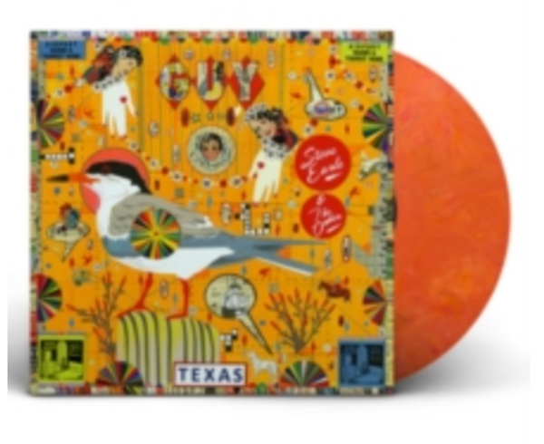 Steve Earle & The Dukes – Guy   (2 x Vinyl, LP, Album, Limited Edition, Reissue, Orange+Red Swirl)