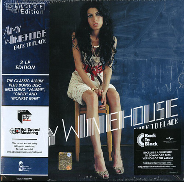 Amy Winehouse - Back To Black (2 x Vinyl, LP, Album, Deluxe Edition, Half-Speed Mastered, Gatefold)