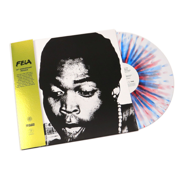 Fela Ransome-Kuti And His Africa '70 – Fela's London Scene (Vinyl, LP, Album, Stereo, Red, Blue & White Splatter)
