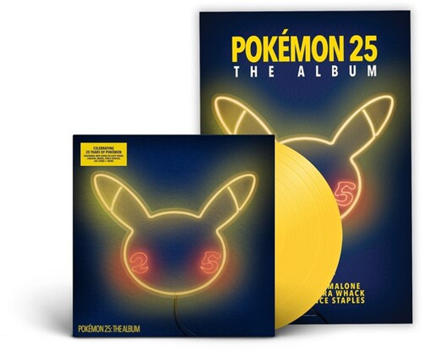 Various Artists - Pokemon 25: The Album (Vinyl, LP, Compilation, Limited Edition, Yellow)