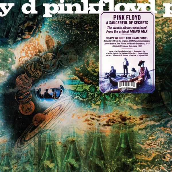 Pink Floyd - A Saucerful of Secrets (Vinyl, LP, Album, Remastered, Mono, 180 Gram)