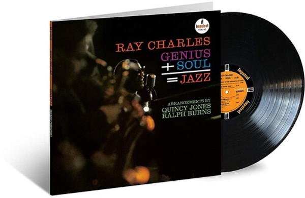 Ray Charles – Genius + Soul = Jazz (Vinyl, LP, Album, Stereo, 180g, Gatefold)