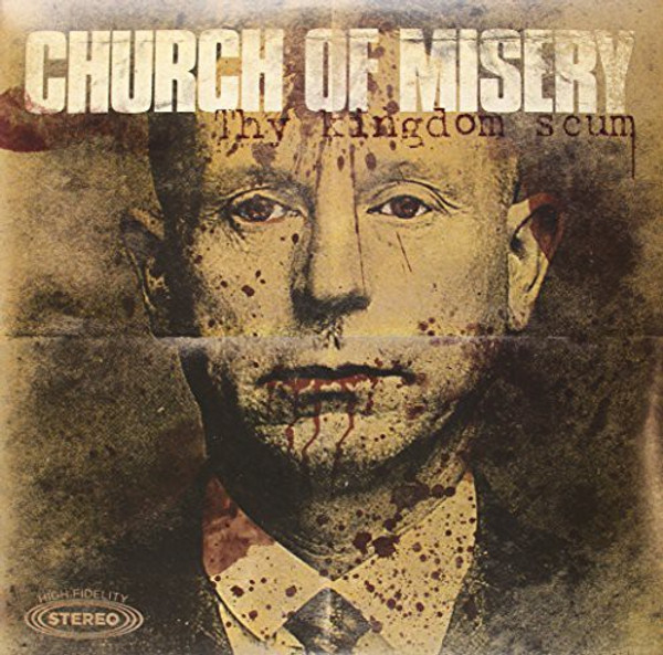 Church Of Misery – Thy Kingdom Scum (Vinyl, LP, Etched, Limited Edition, Gold)