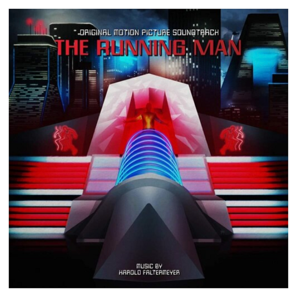 The Running Man (Original Motion Picture Soundtrack).    	 (2 x Vinyl, LP, Album, Deluxe Edition, Reissue, Gatefold)